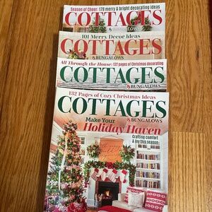 Cottages and bungalows holiday/Christmas magazines 2017, 2018, 2019, 2020